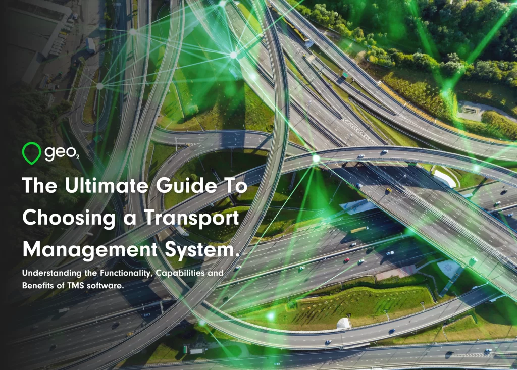 The ultimate guide to choosing a transport management system: Understanding the fucnctionality, capabilities and benefits of TMS software title page